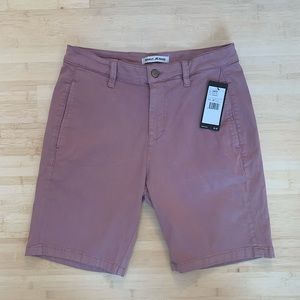 Mavi mens Simon Slim fit short in Rose cotton stretch